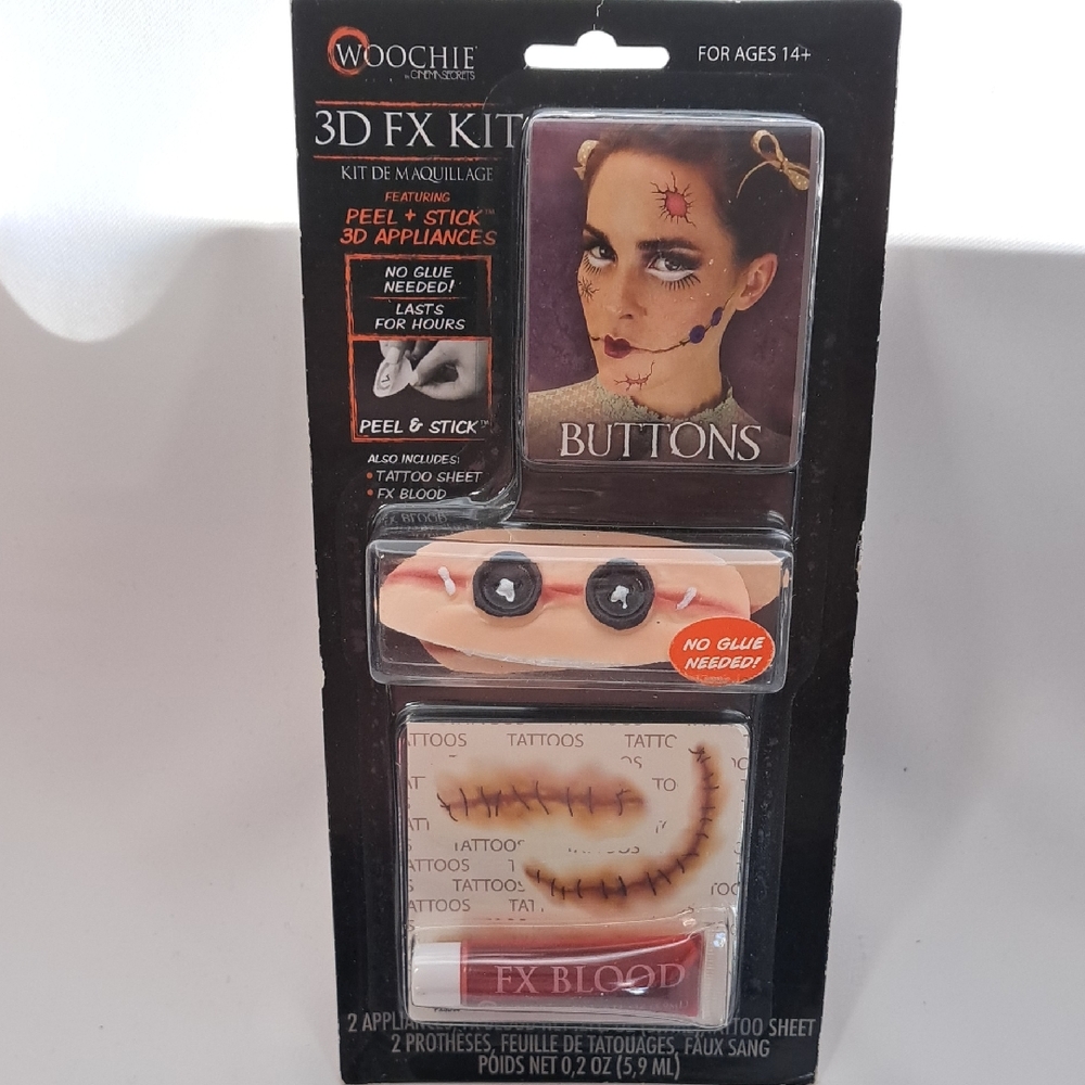 3D FX Kit with Peel & Stick Appliances - Cream